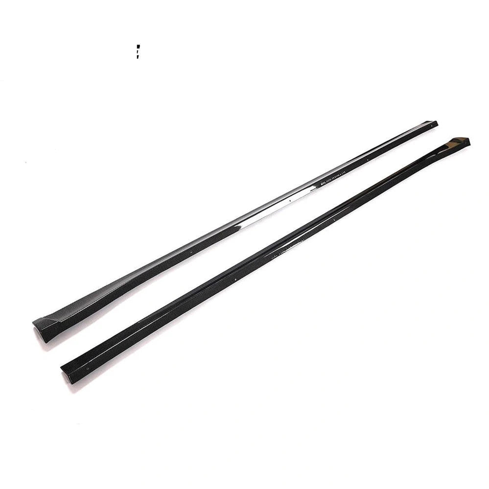 Carbon Fiber T6 Side Skirts Extensions for Volkswagen T6 Multivan 2015-2020