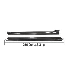 Carbon X7 G07 Side Skirts Extension for BMW X7 M50i Sport Utility 4-Door 2020 2021