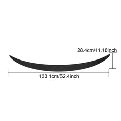 Carbon Fiber Car Middle Wing Spoiler for Alfa Romeo Stelvio 2017-2021