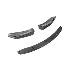 For Tesla Model 3 Sedan 16-20 Carbon Fiber Front Bumper Lip Spoiler Body Kit