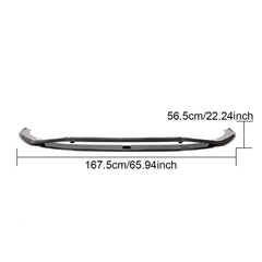 Carbon Fiber A4 S4 Front Lip Splitter for Audi A4 S-LINE S4 Sedan 4-Door 2020-2021