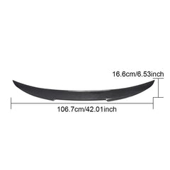 Carbon Fiber Rear Trunk Spoiler for BMW 8 Series G16 840i xDrive Gran Coupe Sedan 4-Door 2018-2021