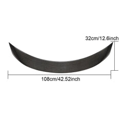 Q60 Carbon Fiber Car Wing Trunk Spoiler Lip for Infiniti Q60 Coupe 2017-2020