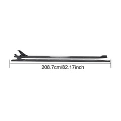 ED-PZJ9033 Carbon Fiber Side Skirts for BMW 4 Series G82 G83 M4 Coupe 2-Door 2021-2022