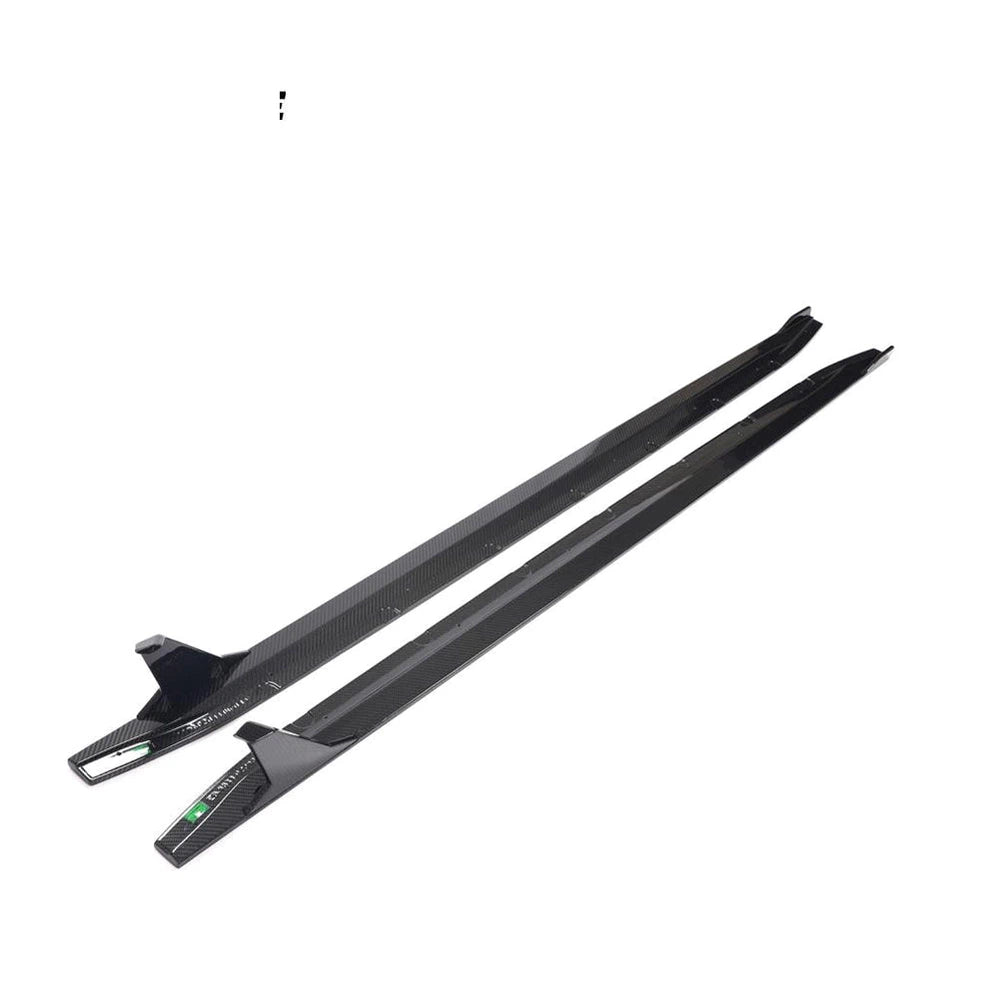 ED-PZJ9033 Carbon Fiber Side Skirts for BMW 4 Series G82 G83 M4 Coupe 2-Door 2021-2022