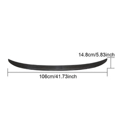 Carbon Fiber Rear Spoiler for BMW 8 Series G16 840i Gran Coupe Sedan 4-Door 2019-2021