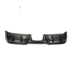 For Porsche 718 Boxster Cayman 16-19 Matte Carbon Fiber Rear Bumper Diffuser Lip
