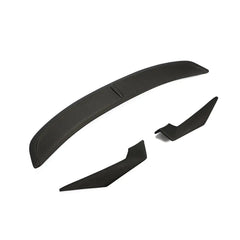 JC-HLY403 For Porsche 718 Boxster Convertible 16-21 Matte Carbon Fiber Rear Racing Spoiler Boot Wing Lip