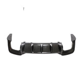 For Audi S5 A5 Sline 2-Door 4-Door 20-21 Dry Carbon Fiber Rear Bumper Diffuser Lip