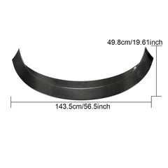 For Tesla Model 3 Sedan 16-20 Carbon Fiber Rear Trunk Spoiler Boot Wing Lip