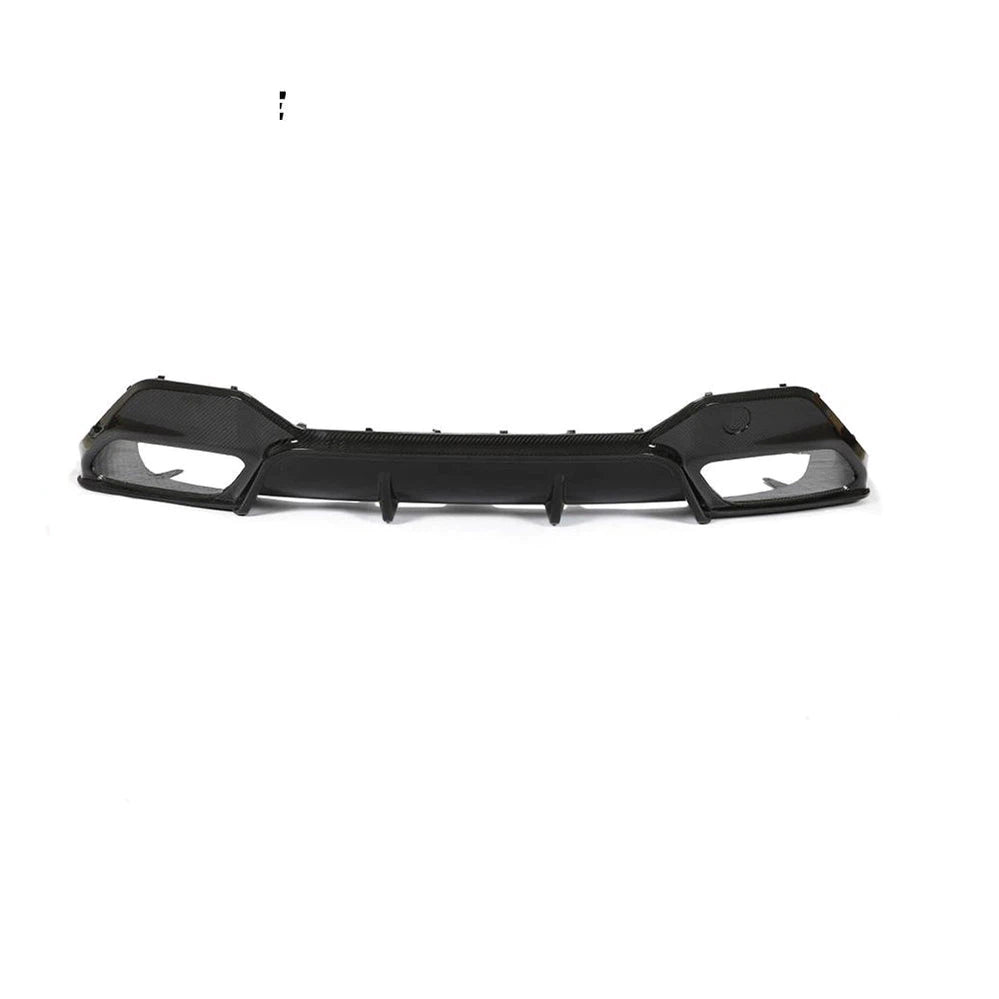 For BMW 8 Series G16 840i M Sport Sedan 18-21 Dry Carbon Fiber Rear Bumper Diffuser Lip