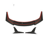 For Lamborghini Huracan LP600 LP610 Coupe 14-17 Dry Forged Carbon Fiber Front Bumper Lip Chin Spoiler Body Kit