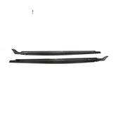 For Audi A5 B9 Sline S5 Sportback 2021UP Dry Carbon Fiber Side Skirts Door Rocker Panels Extension Lip