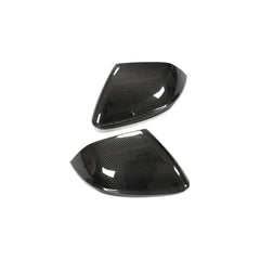 Dry Carbon Fiber Add On Style Car Side Mirror Cover Caps Accessories for Lamborghini Urus Audi Q8 RSQ8 without assistant lane 2018-2021