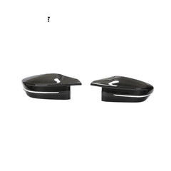 Dry Carbon Fiber Rearview Mirror Cover Cap for BMW 3 4 Series G80 M3 G82 G83 M4 2D 4D 2021-2022 Add-On Style LHD