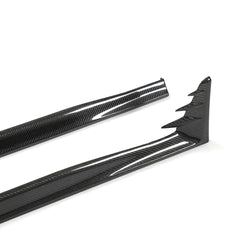 Carbon Fiber MK8 Side Skirts for Volkswagen Golf VIII GTI Hatchback 4-Door 2021-2022