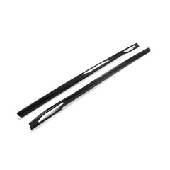 ML-PZJ096 REAL CARBON Side Skirts Extension Lip Spoiler For BMW 4 Series G26 M Sport 440i