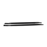 ML-PZJ096 REAL CARBON Side Skirts Extension Lip Spoiler For BMW 4 Series G26 M Sport 440i