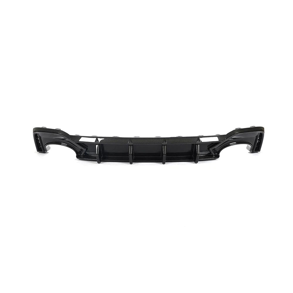 ML-WJM041-PRO Dry Carbon Rear Bumper Lip Diffuser Splitter Fit For Audi RS6 C8 Avant 2019-23