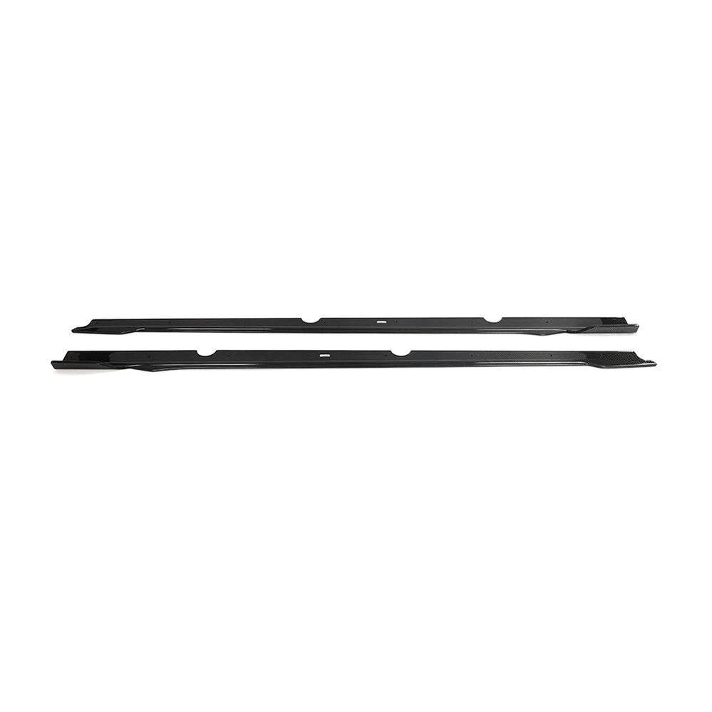 ML-YWW106 Carbon Fiber Side Skirt Extension Lip For KIA Stinger 2018-2022