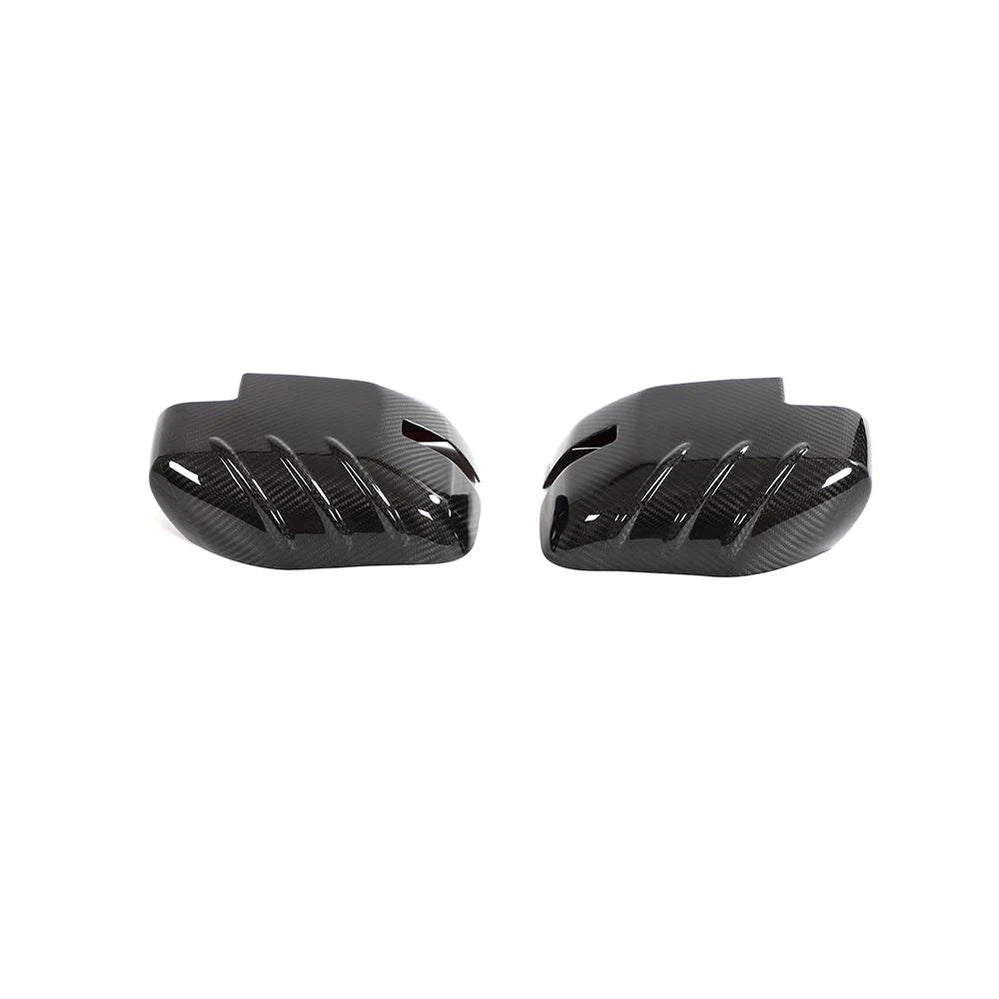ML-WJM079-PRO Dry Carbon Fiber Exterior Side Rearview Mirror Cover for Ford Bronco 2021-2022