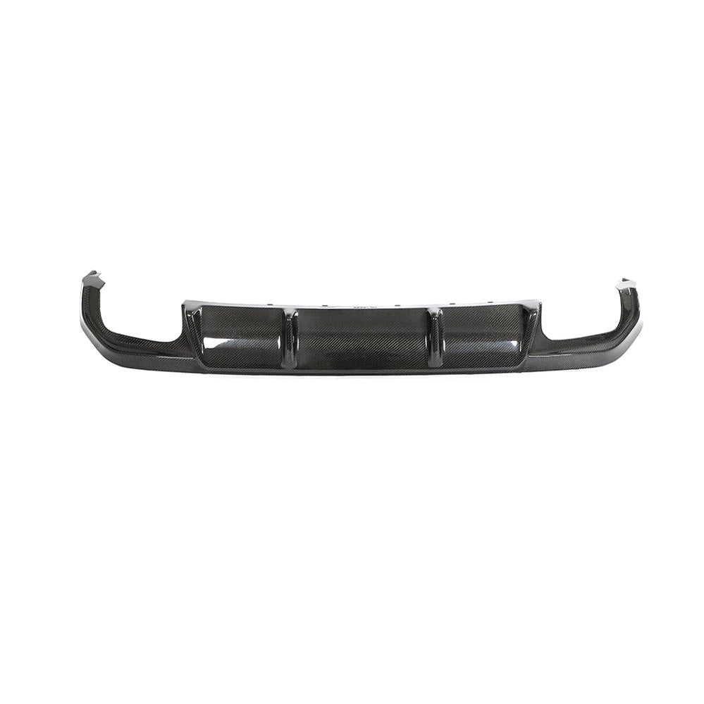 JC-HD479 carbon fiber Rear bumper diffuser For BMW 4 Series G26 420i 430i 435i M440i 4 Doors dual exhaust double outlet)2021+