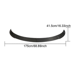 ML-ZDH374 JCSPORTLINE Carbon Fiber Front Bumper Lip for Mercedes Benz Smart 2022