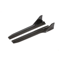 JC-BC103 Carbon Fiber Side Skirts Extension for Audi A4 S-LINE S4 Sedan 4-Door 2020-2021