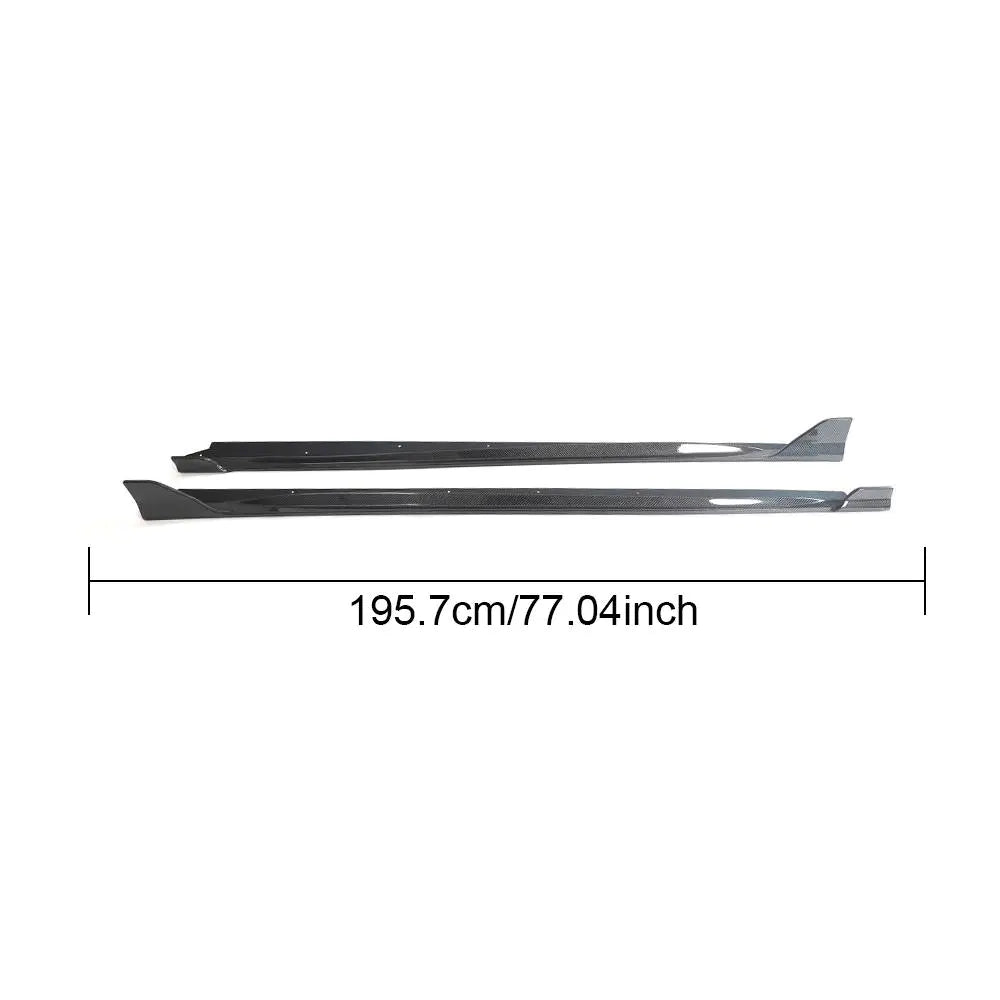 ML-XY018 Carbon Fiber Side Skirts For Lexus RC-F 2015-2018