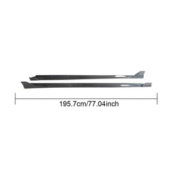ML-XY018 Carbon Fiber Side Skirts For Lexus RC-F 2015-2018