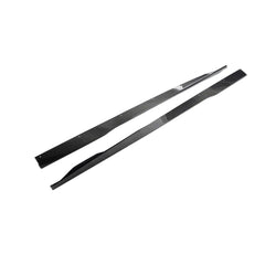 ML-PZJ167 Carbon Fiber Side Skirts Extension for 2024 Ford Mustang Dark Horse
