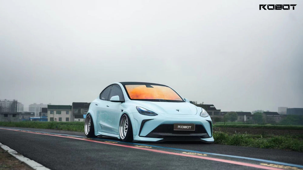 Robot "STARSHIP" Side Skirts For Tesla Model Y / Performance