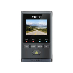 كاميرا لوحة القيادة VIOFO A119 MINI 2 مع التحكم الصوتي 2K 60 إطارًا في الثانية 5 جيجاهرتز وواي فاي مع مستشعر صور Sony STARVIS 2 HDR وحساسية ليلية فائقة