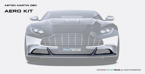 Paktechz Aston Martin DB11 Carbon Fiber Body Kit - Upper Front Lip