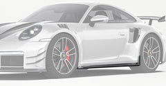 Paktechz Porsche 911 992 Turbo S Carbon Fiber Body Kit - Side Skirts
