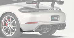 Paktechz Porsche 718 Boxster/Cayman 982c Carbon Fiber Body Kit - Rear Side Splitter