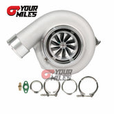 Yourmiles Reverse Rotation GEN II GTX3582R Dual Ball Bearing Billet Wheel Turbo Dual Vband .83/1.01 With Flanges&Clamps