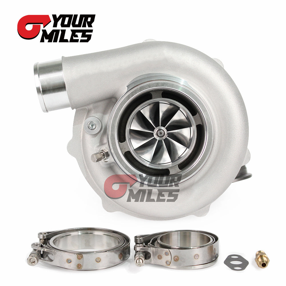Yourmiles Reverse Rotation G35-900 Ceramic Dual Ball Bearing Billet Comp. Wheel Turbocharger 0.83/1.01/1.21 D-Vband Hsg