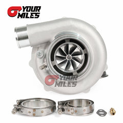 Yourmiles Reverse Rotation G35-900 Ceramic Dual Ball Bearing Billet Comp. Wheel Turbocharger 0.83/1.01/1.21 D-Vband Hsg