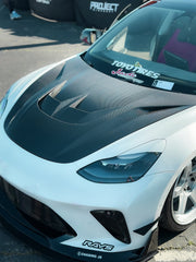 Robot "HACKER" V2 Hood Bonnet For Tesla Model 3