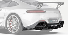 Paktechz Mercedes-Benz AMG GT/GTS C190 Ver.1 Carbon Fiber Body Kit - Rear Diffuser