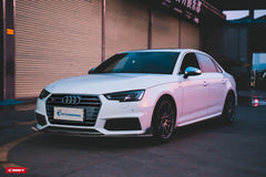 CMST Carbon Fiber Front Lip for Audi A4 S-Line / S4 B9 2017-2018 & A4 Base Model 2019