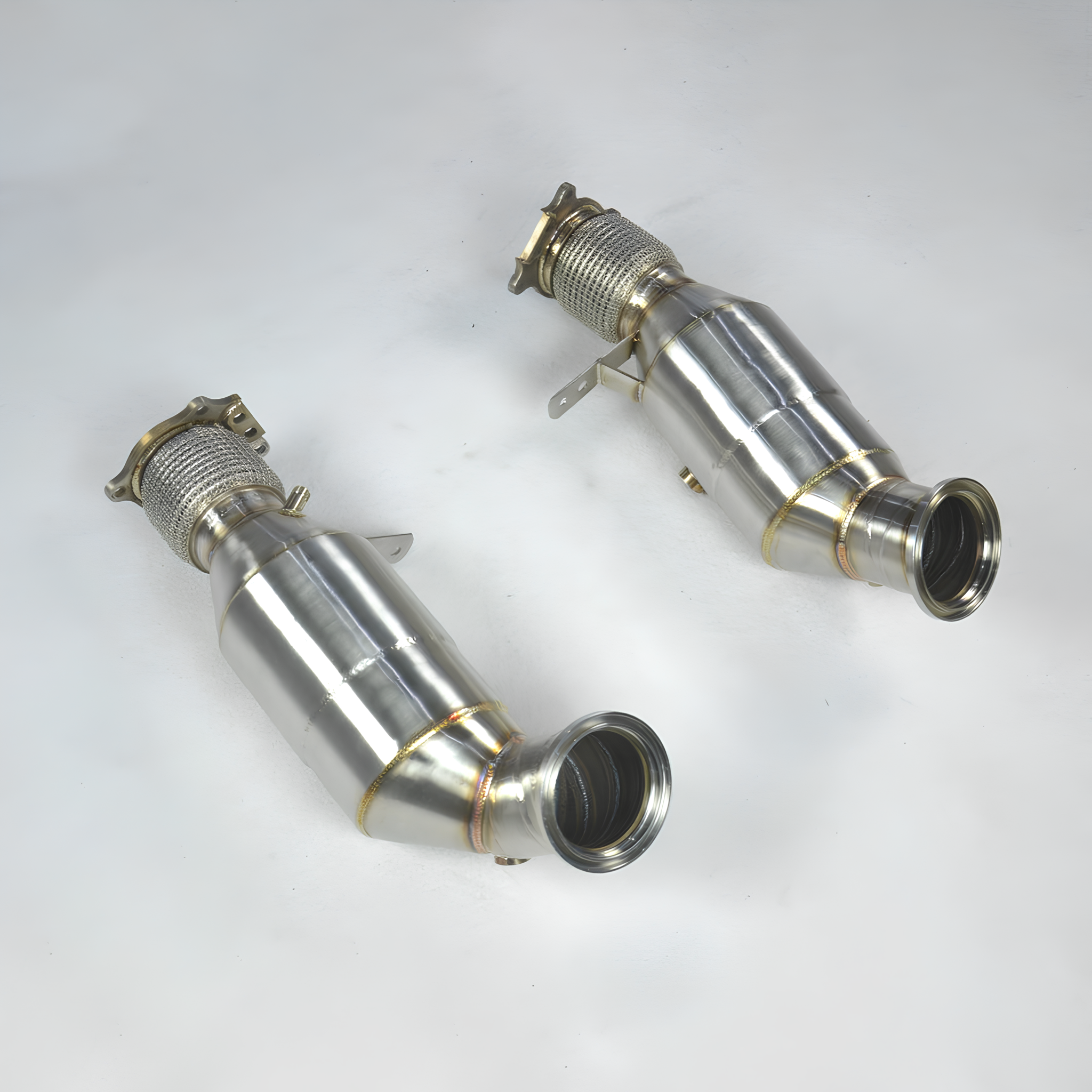 AME exhaust Downpipe for Bmw 2019~UP M760 V12 6.6T N74 585P exhaust decat downpipe