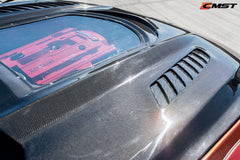 CMST Carbon Fiber Glass Transparent Hood for Ford Mustang S550.1 2015- 2017