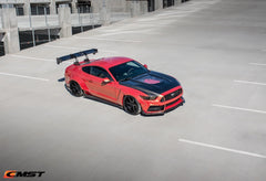 CMST Carbon Fiber Glass Transparent Hood for Ford Mustang S550.1 2015- 2017