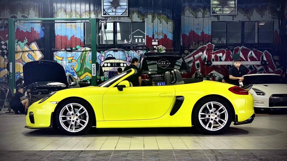 CMST Carbon Fiber Side Skirts for Porsche 2012-2015 Cayman/Boxster 981