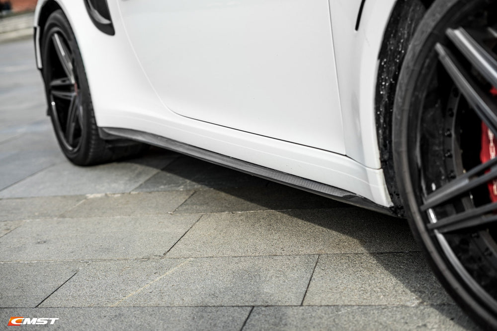 CMST Carbon Fiber Side Skirts for Porsche 911 991.2 GTS GT3 GT3RS GT2RS (2012-2018)