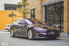 CMST Carbon Fiber Upper Valences for Tesla Model S 2016-2019