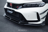 CMST Pre-preg Carbon Fiber Front Lip Splitter for Honda Civic Type-R FL5