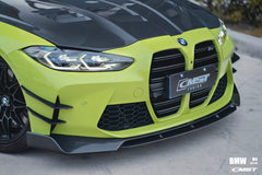 CMST Pre-preg Carbon Fiber Front Bumper Canards For BMW M3 G80 M4 G82 G83